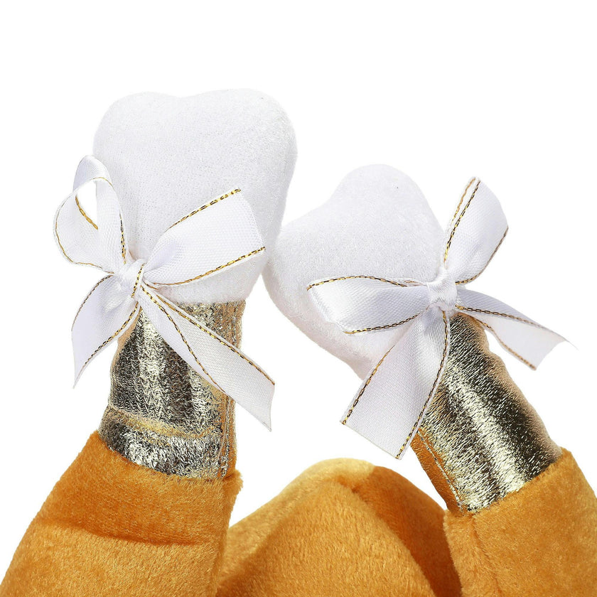 Packed Party Turkey Hat Party Accessory, Tan