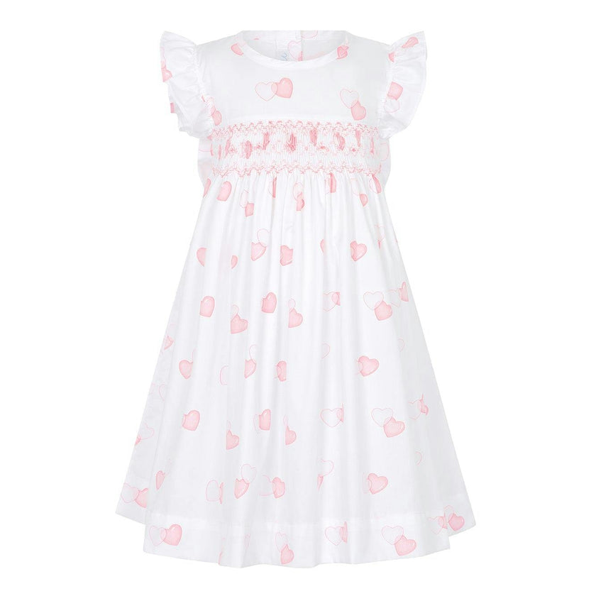 Sweetheart Woven Smocked Dress
