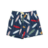 Baby Boys Swim Trunk - Navy Surfboard