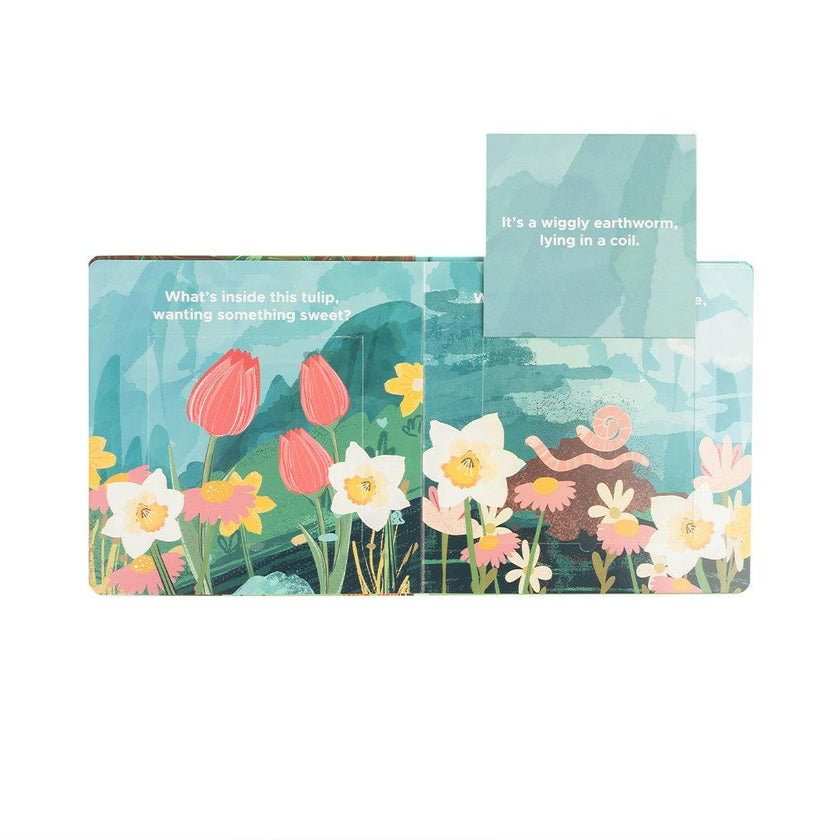 Lucy's Room Garden Friends Lift-a-Flap Board Book Multi