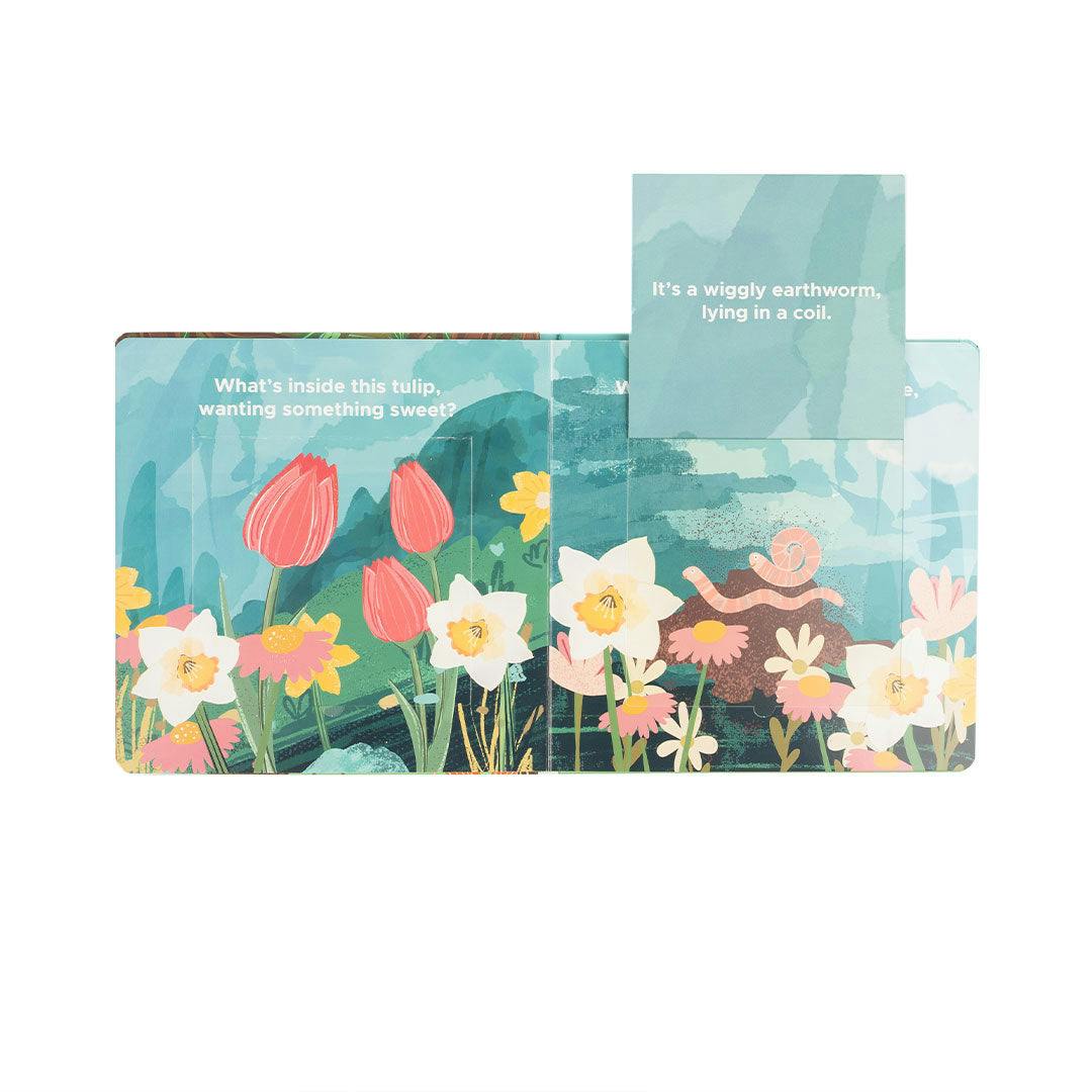 Lucy's Room Garden Friends Lift-a-Flap Board Book Multi