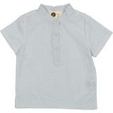 Smocked Floral Boys Shirt
