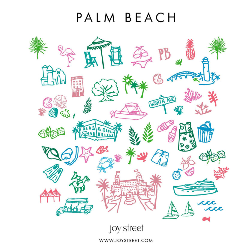 Palm Beach Zip Baby Onesie