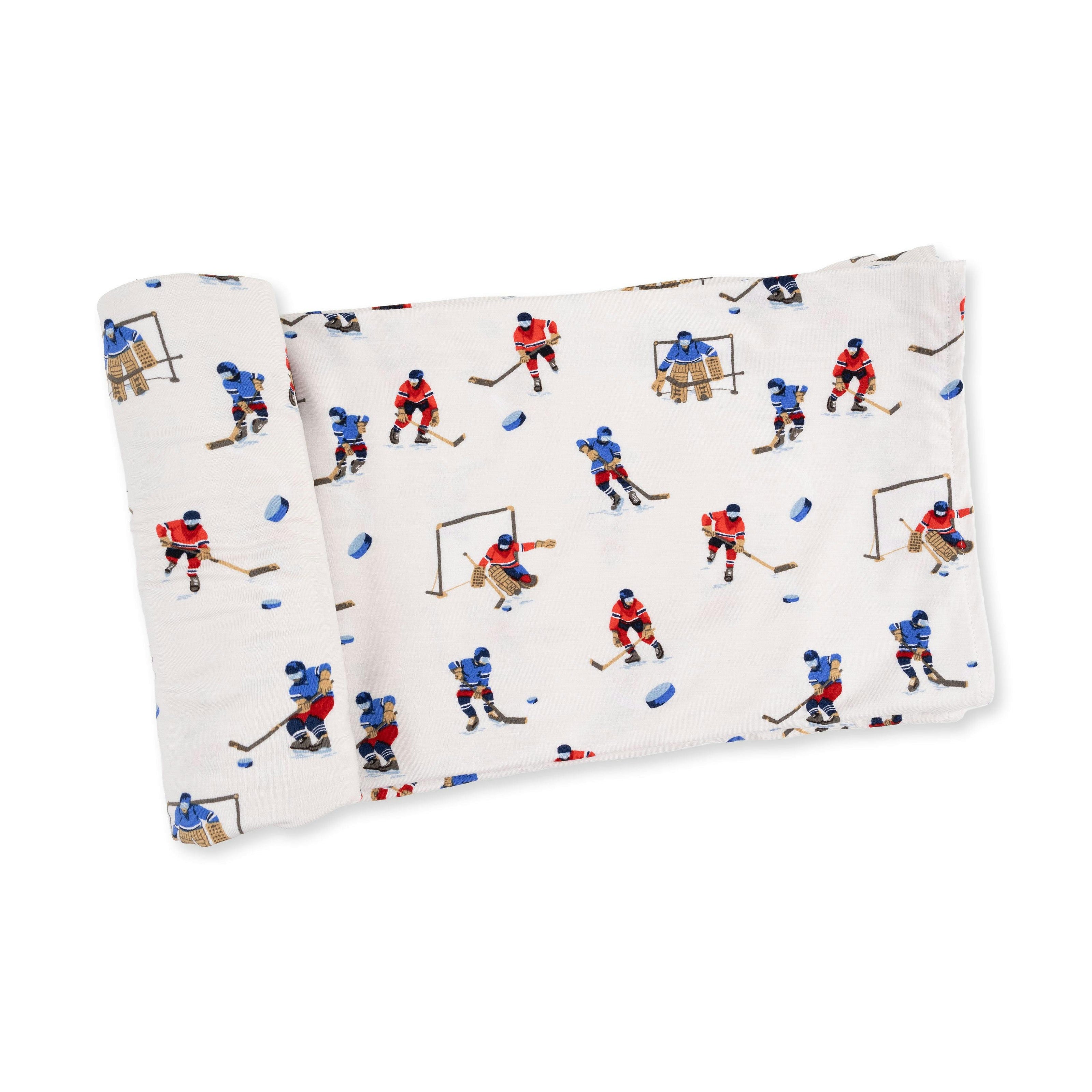 Hockey Players - Swaddle Blanket