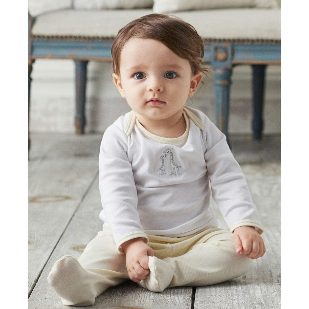 Generations Striped Footed Pant Set
