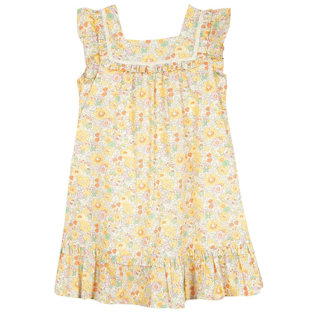 Sleeveless Floral Dress