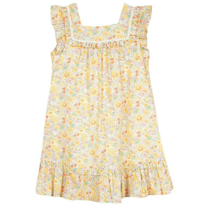 Sleeveless Floral Dress