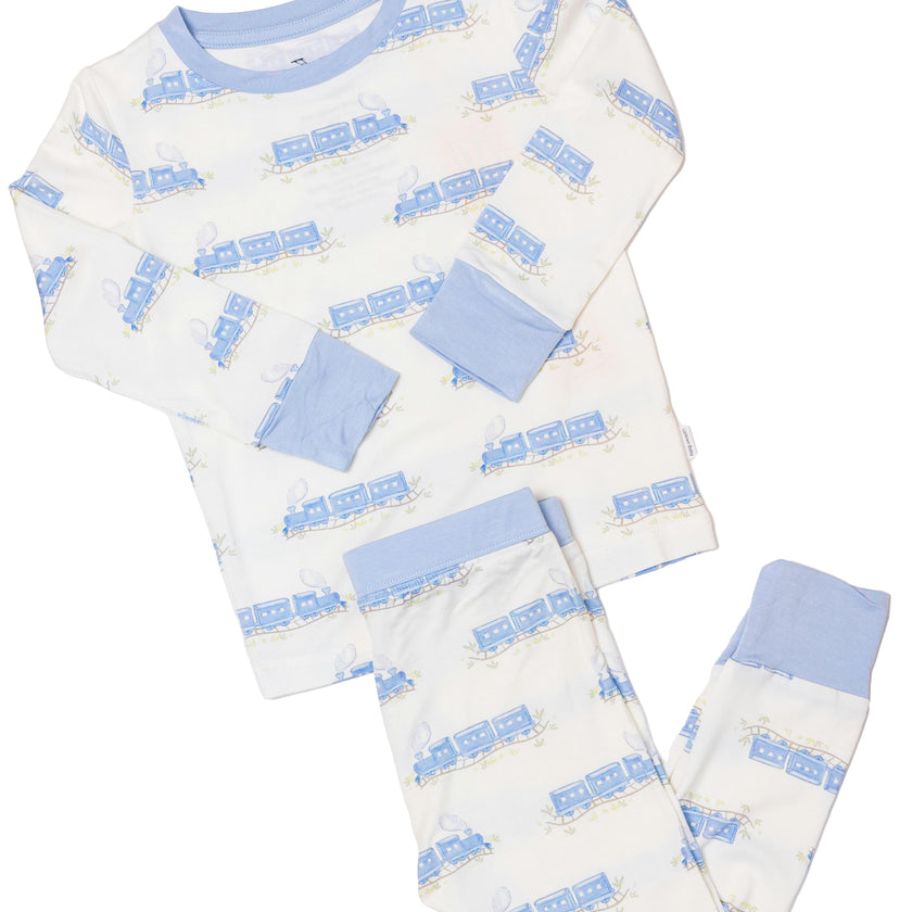 2 piece Train Pajama