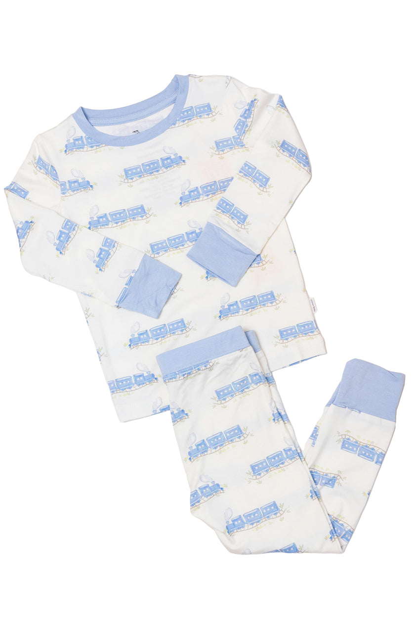 2 piece Train Pajama