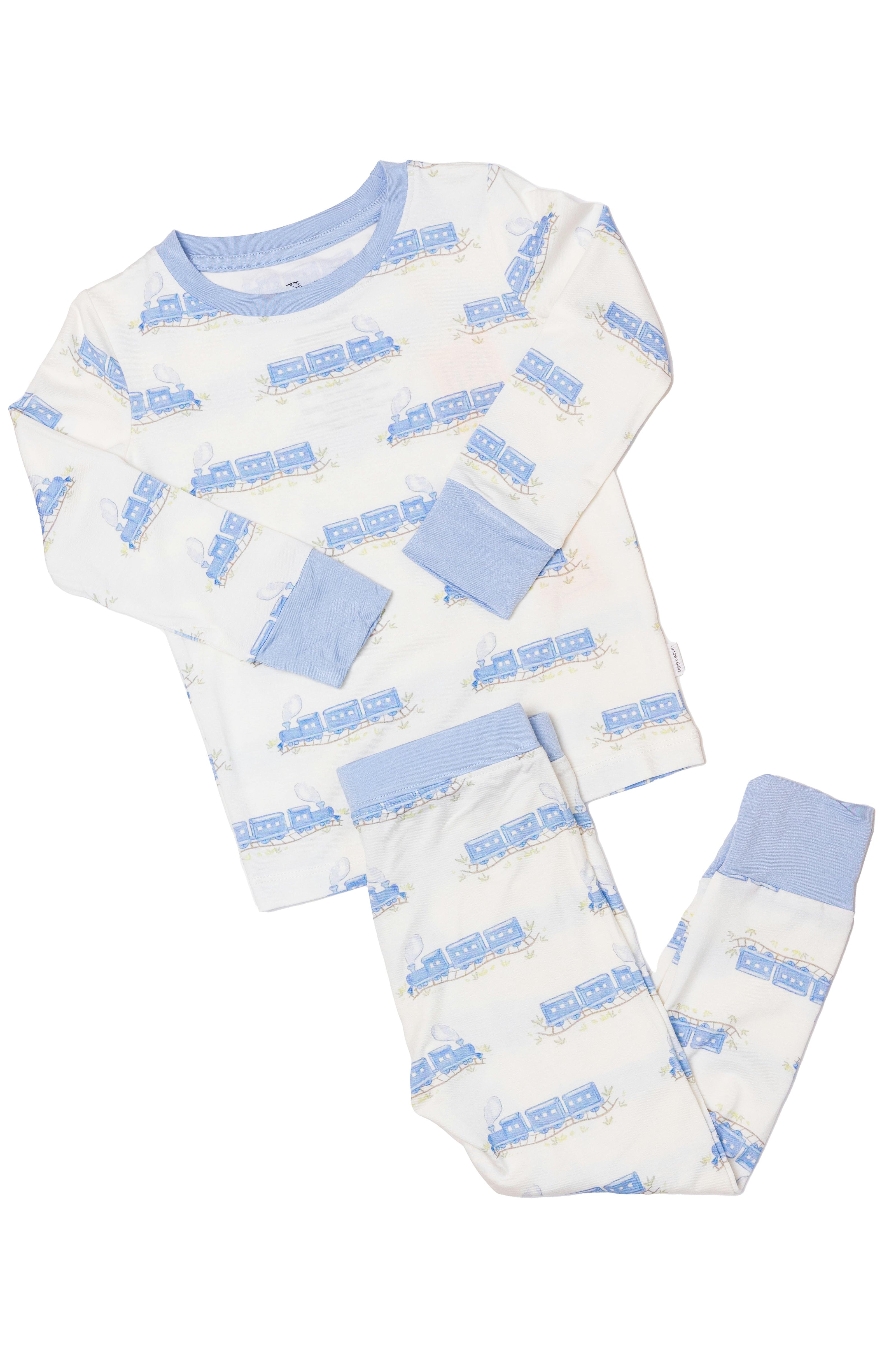 2 piece Train Pajama