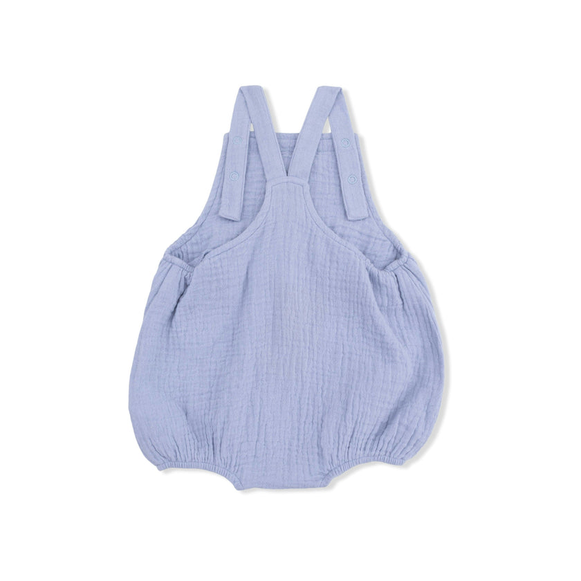 Solid Muslin Blue Blizzard - Sunsuit