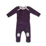 Velour Patch Footie