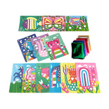 Foil-tastic Foil Art & Coloring Set - Whimsical World - 12 Pages 24 Foil Sheets