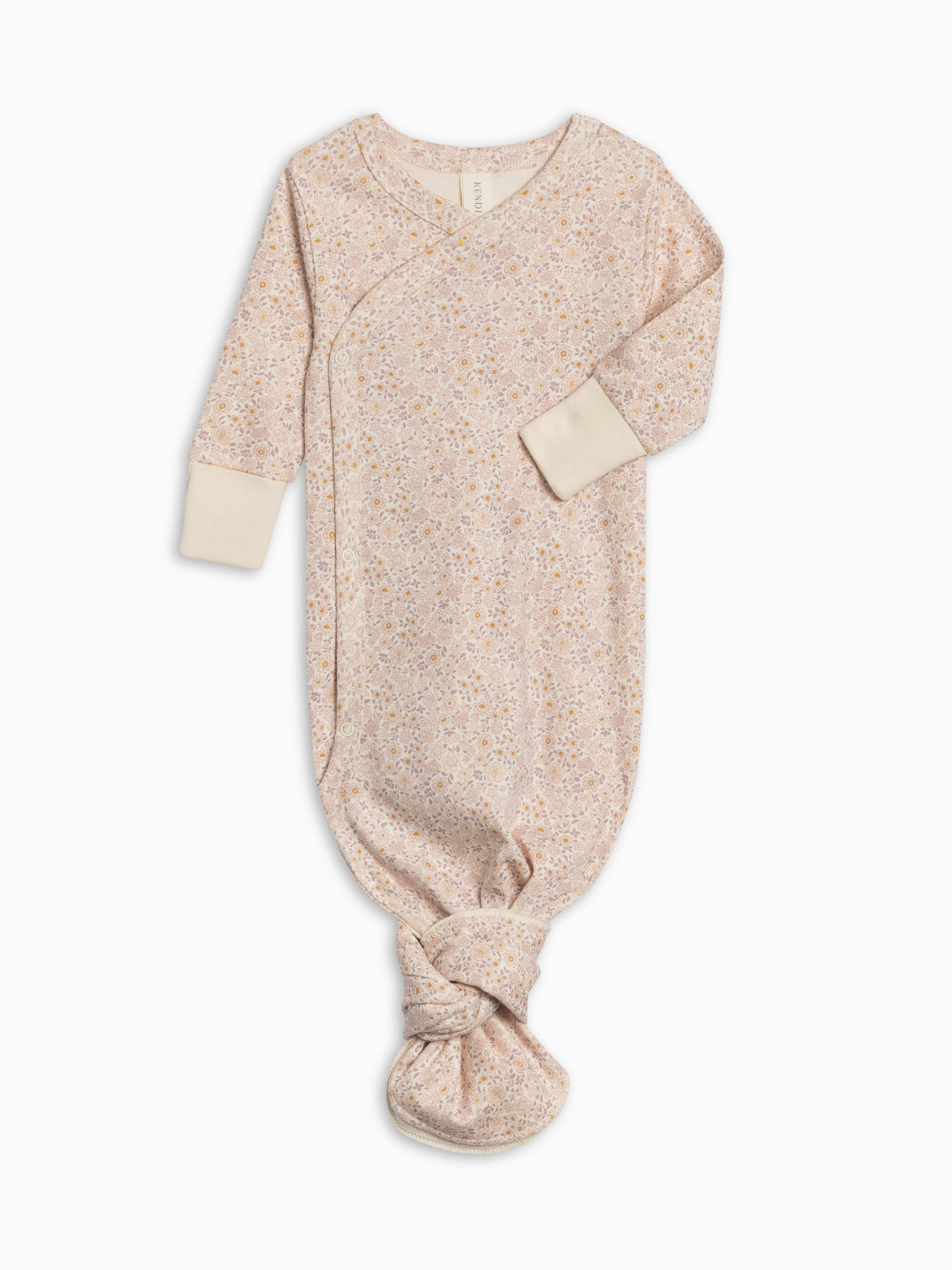 Indy Kimono Gown - Primrose / Fog + Shell