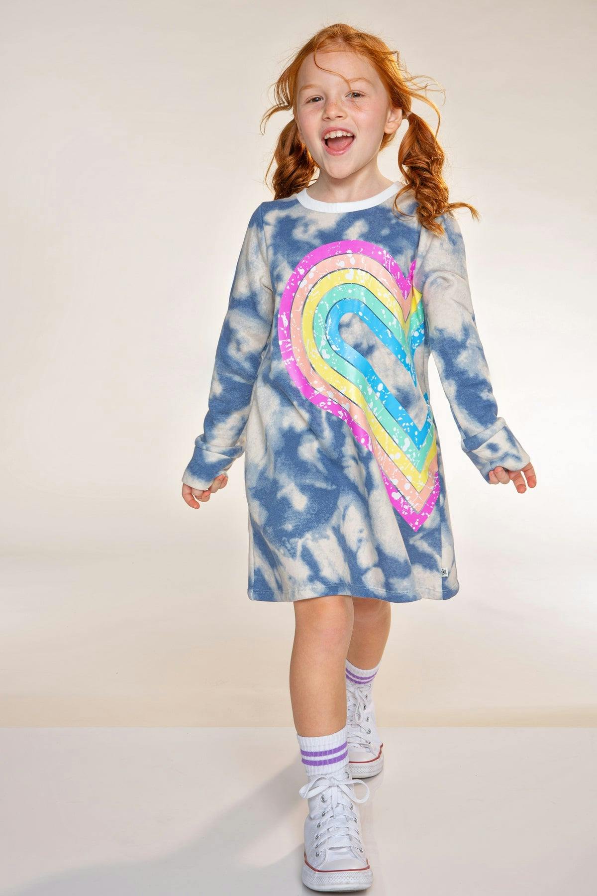 Cloud Soft French Terry Swing Dress
