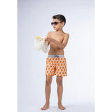 Oranges Print Classic Swim Shorts, Multi