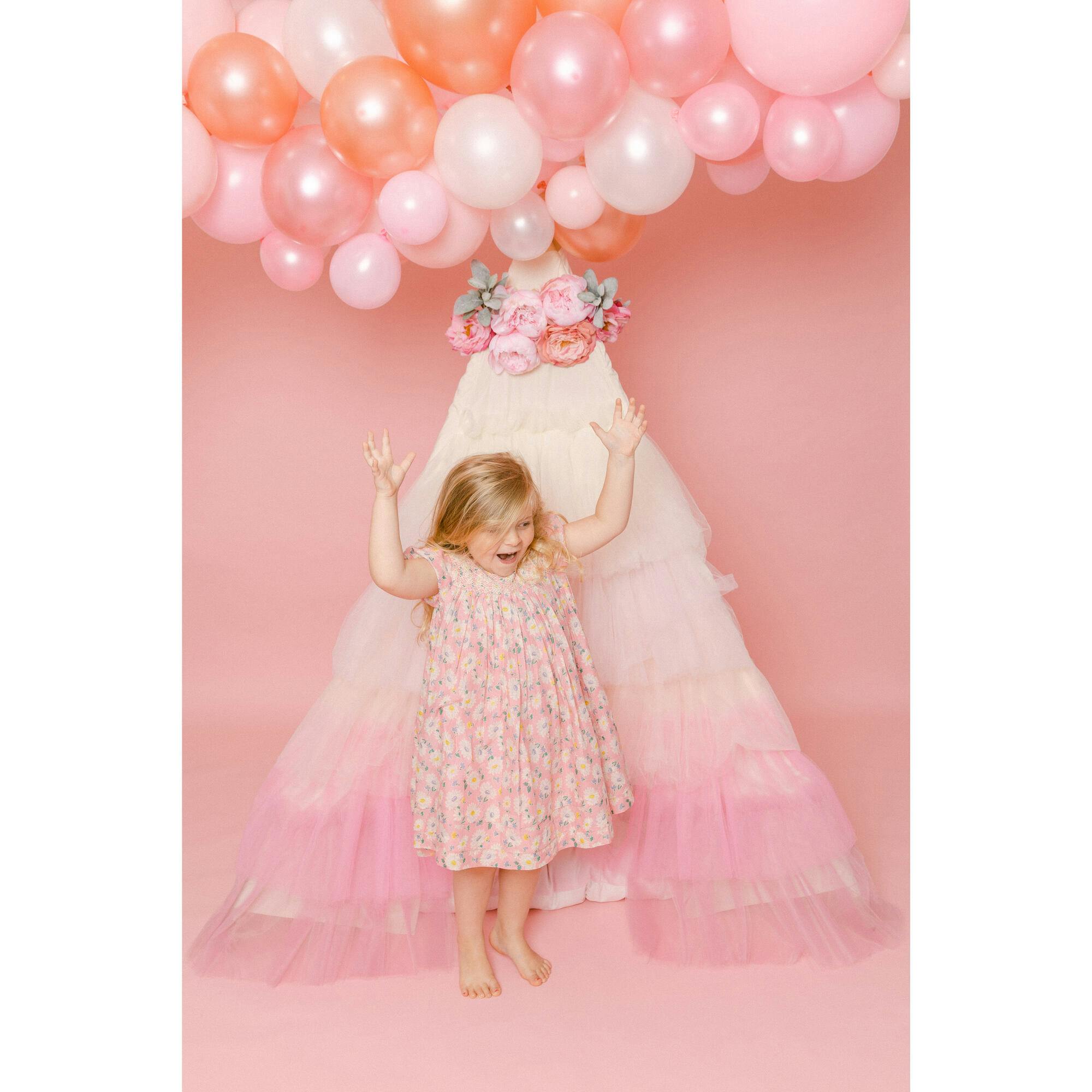 Ruffled Tulle Play Tent