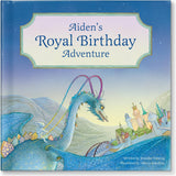 Royal Birthday Dragon Adventure Personalized Board Book