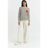 Breton Heart Wool & Cashmere Sweater