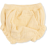 Solid Muslin Italian Straw - Smocked Top with Bloomer