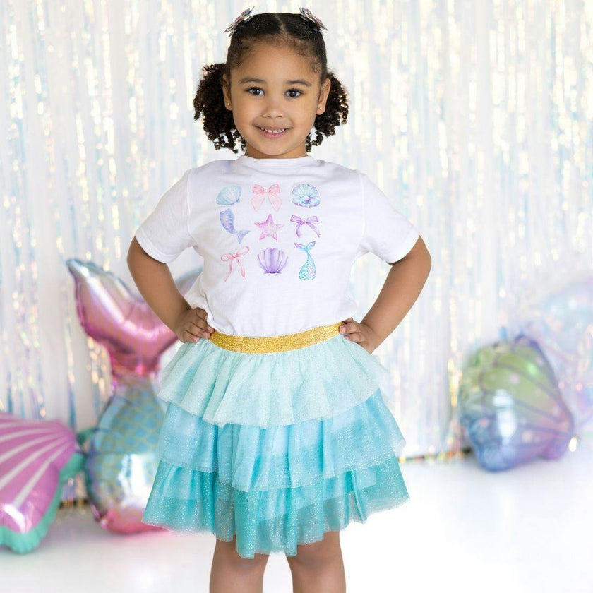 Aqua Petal Tutu
