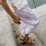 White Color jardin Top and Shorts Set