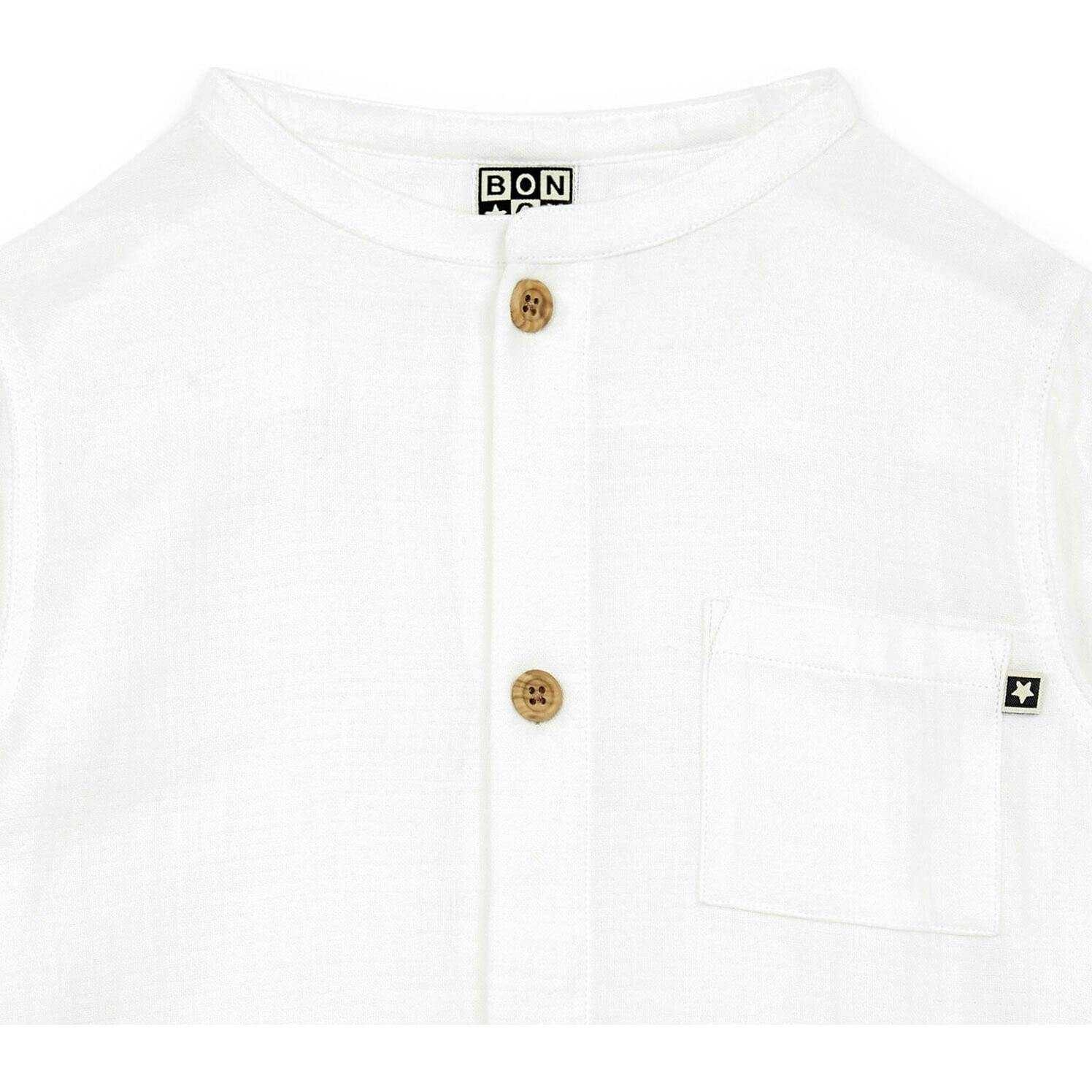 BONTON Internet Button-Down Shirt - White