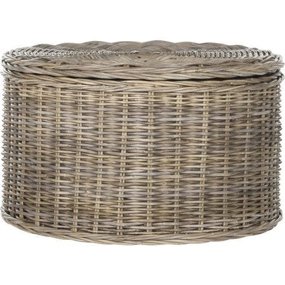 Jesse Wicker Storage Coffee Table
