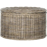Jesse Wicker Storage Coffee Table
