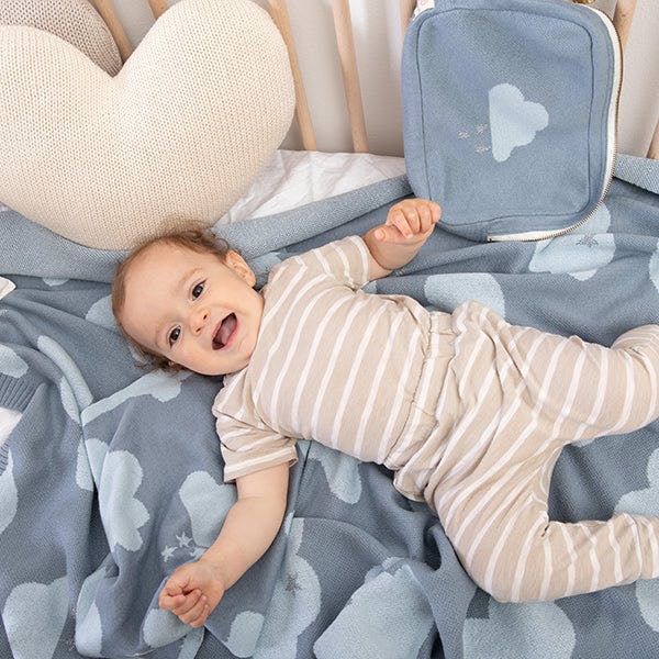 Dreamy Clouds Baby Blanket Set