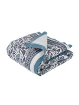 Block-Printed Cotton Crib Quilt