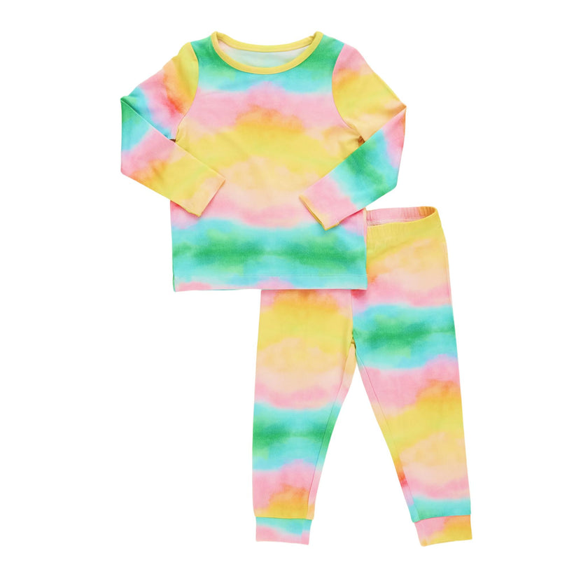 Kids Bamboo PJ Set - Tie Dye