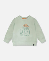 French Terry Sweatshirt Mint Green