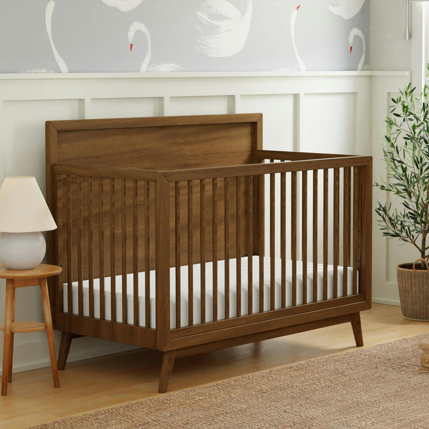 Palma 4-In-1 Convertible Crib With Toddler Bed Conversion Kit
