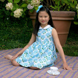 Hydrangea Peter Pan Collar Dress