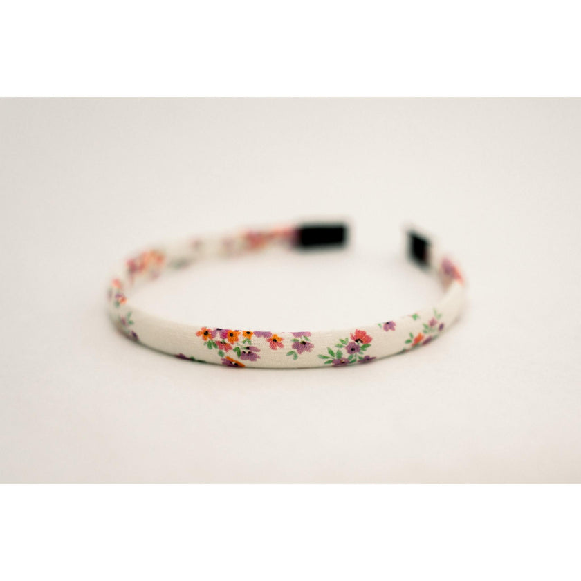 Petite Petals Headband-Periwinkle Meadow