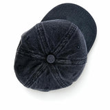 Vintage Wash Denim Baseball Cap for Older Kids