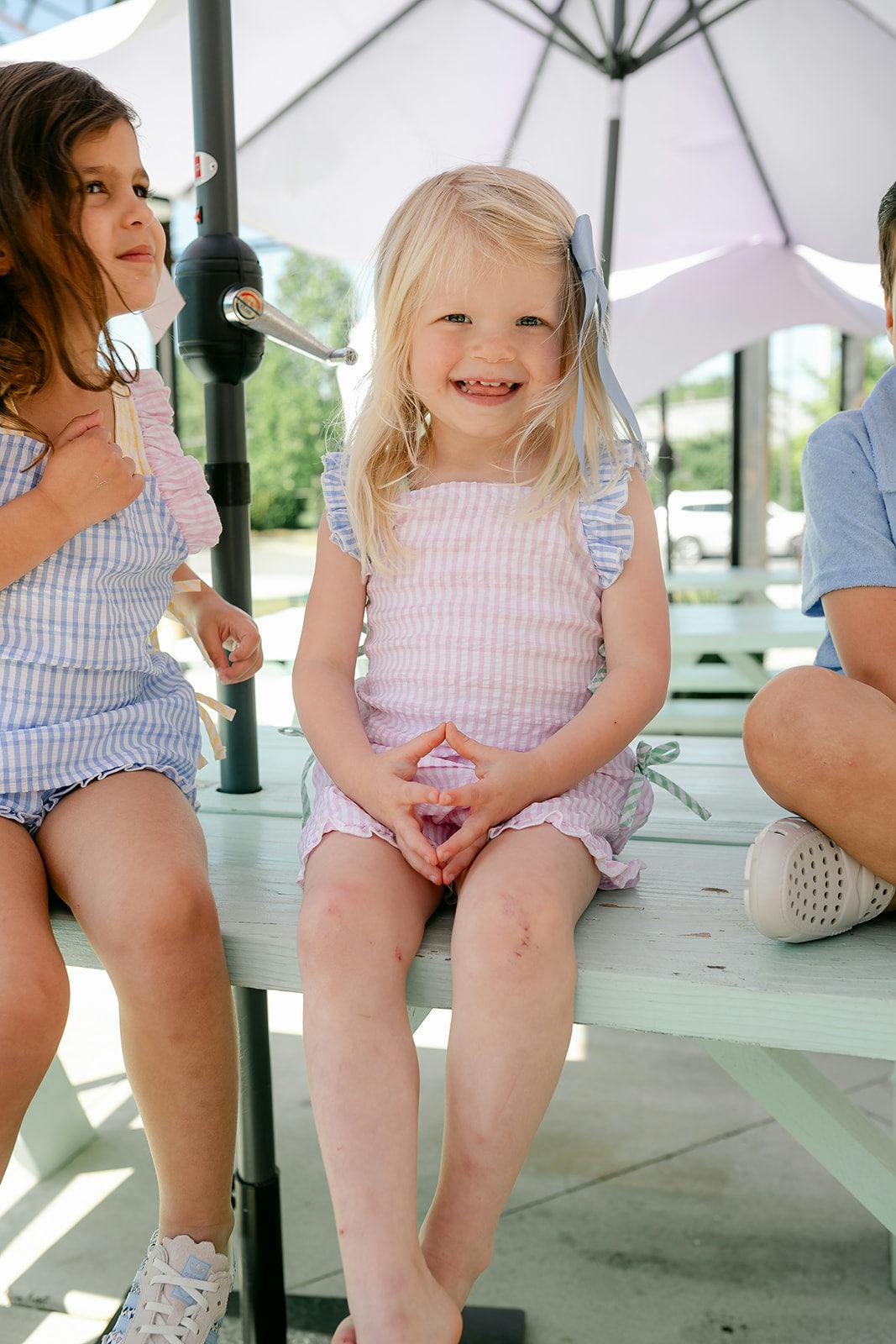 Emerson Short - Pink Candy Stripe