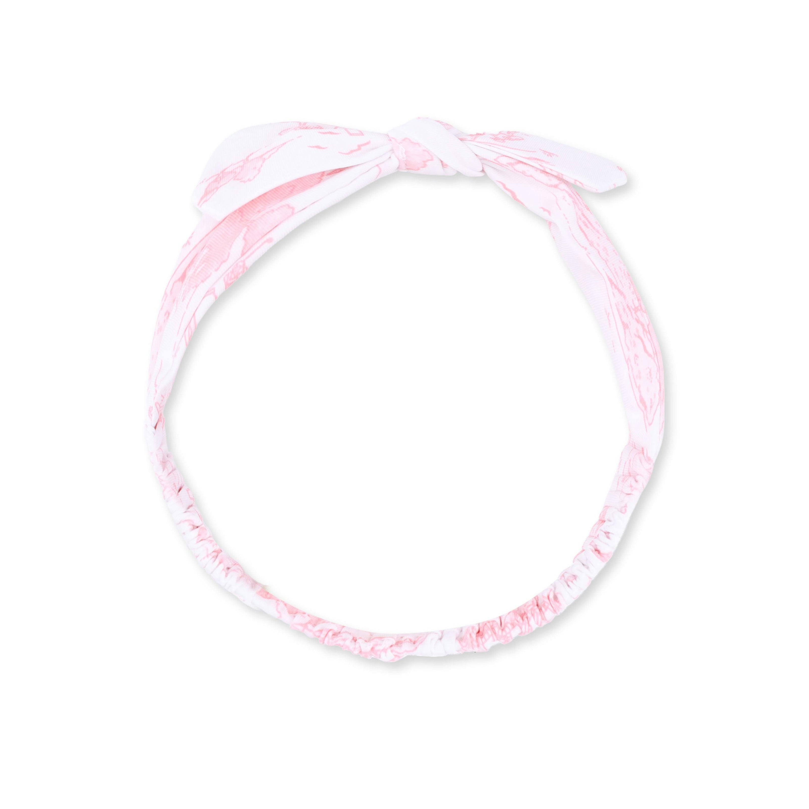 Golf Toile Pink - Knot Headband