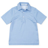 Will Boys' Performance Polo by LH Sport - Rambler Blue