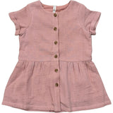 Gauze Button Dress