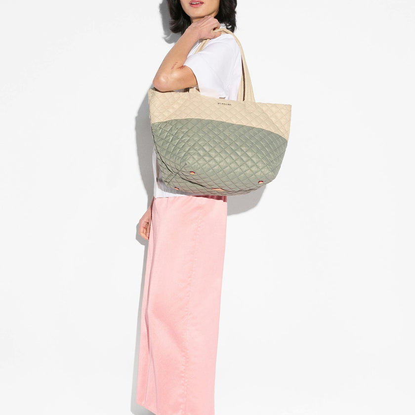 Agave Green/Buff Medium Metro Tote Deluxe II