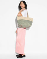 Agave Green/Buff Medium Metro Tote Deluxe II