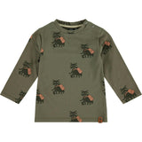 Long Sleeve Print Shirt