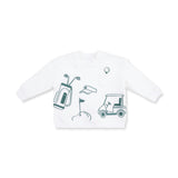 Golf - Drop Sleeve Sweatshirt White