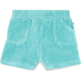 BONTON Blue Fish Terrycloth Baby Shorts