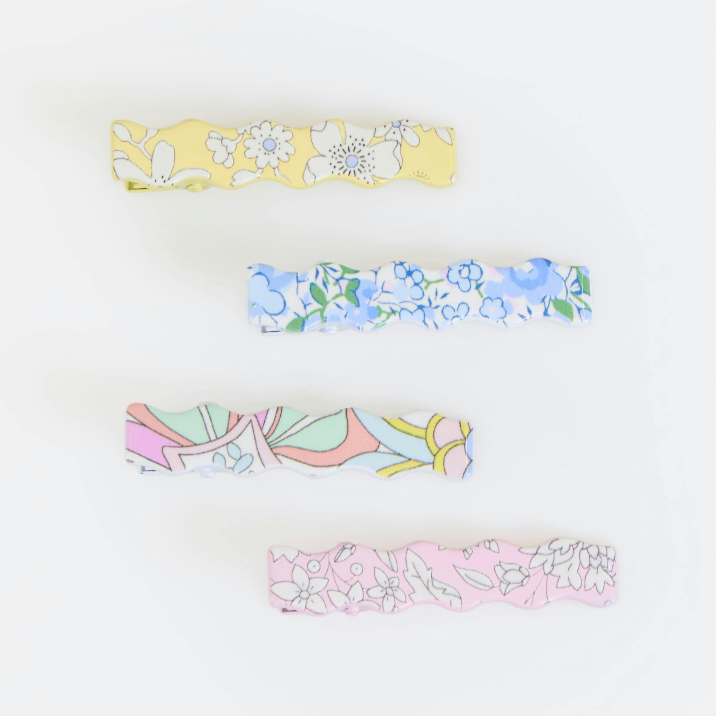 Meri Meri x Liberty Wavy Hair Clips