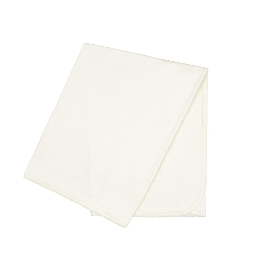 Receiving Blanket w/ Crochet Trim