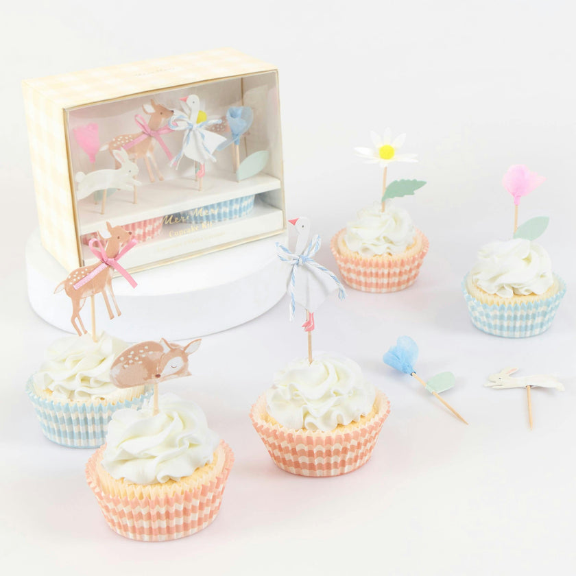 Little Animals Cupcake Kit
