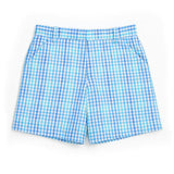 Plaid Seersucker Short